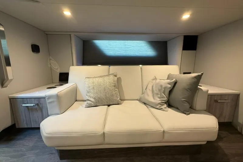 Slide: The Image of Modern bathroom interior in 2022 Formula 500 Super Sport Crossover boat. - 33