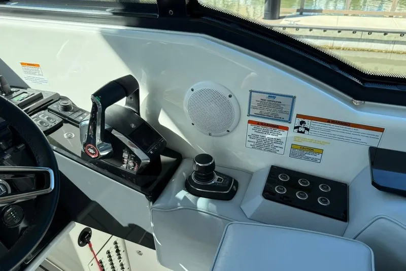 Slide: The Image of Luxurious bedroom interior of 2022 Formula 500 Super Sport Crossover yacht. - 65