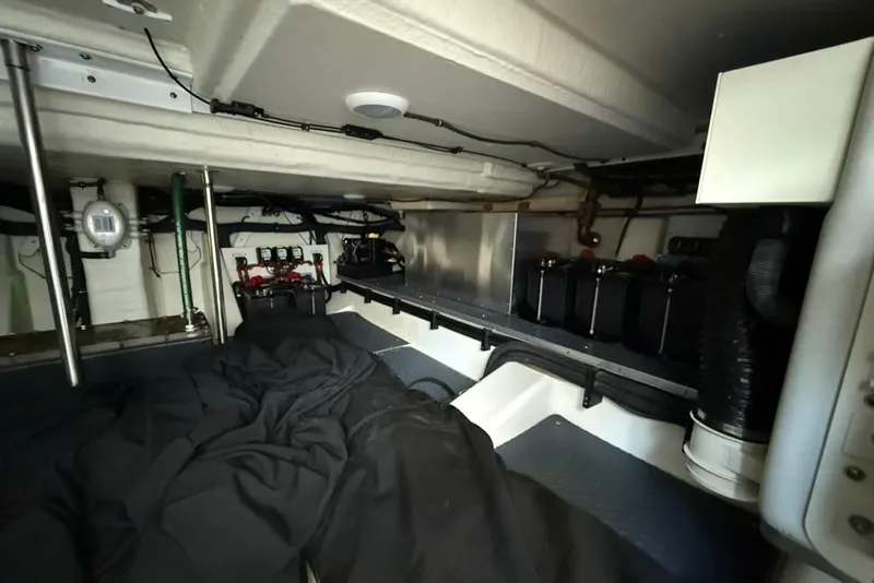 Slide: The Image of 2022 Formula 500 Super Sport Crossover helm with controls and warning labels. - 70