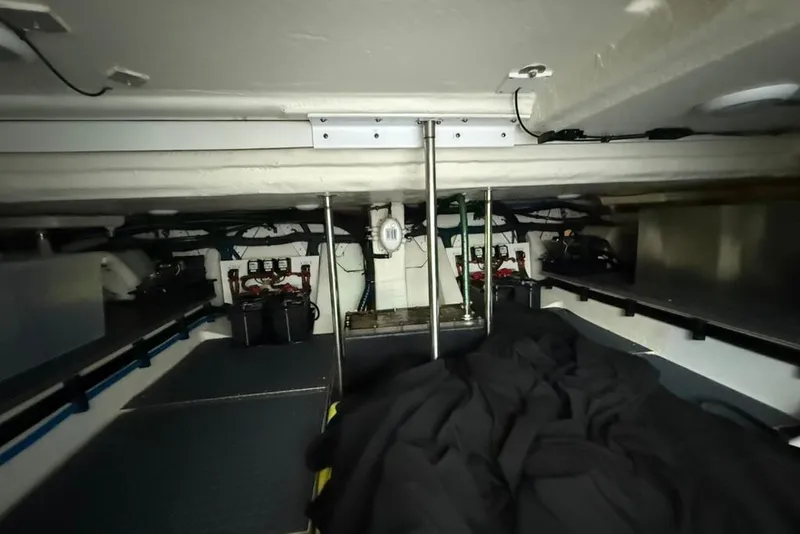 Slide: The Image of Engine room of 2022 Formula 500 Super Sport Crossover with Kohler generator. - 76