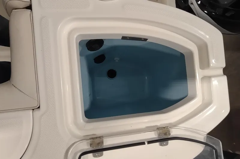 Slide: The Image of Livewell compartment on a 2015 Boston Whaler 285 Conquest boat. - 62