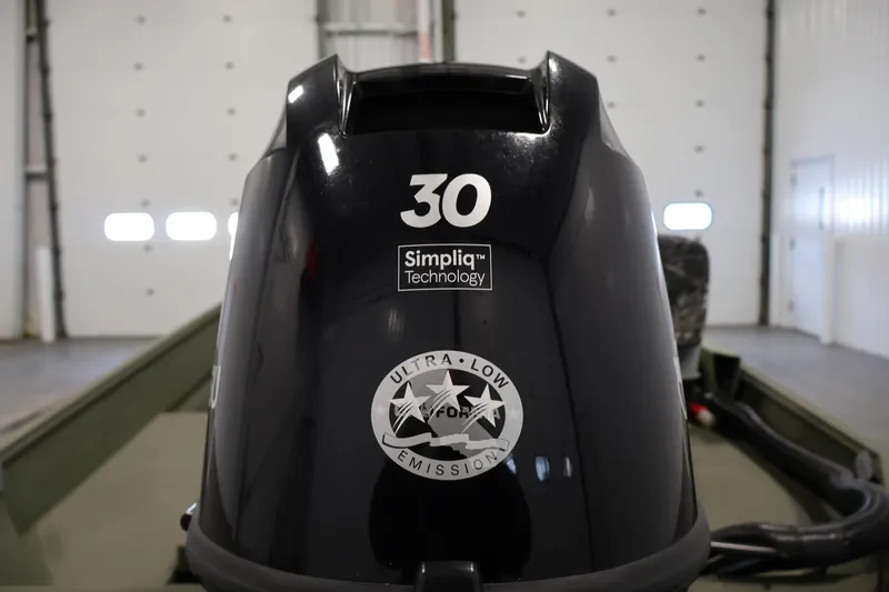 Slide: The Image of 2025 Alweld 1648 Marsh boat engine with Simpliq Technology and ultra-low emission label. - 25