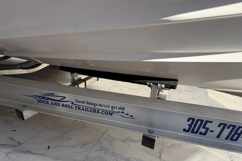 Slide: The Image of Trailer for 2004 Grady White 273 boat by Rock and Roll Trailers. - 7