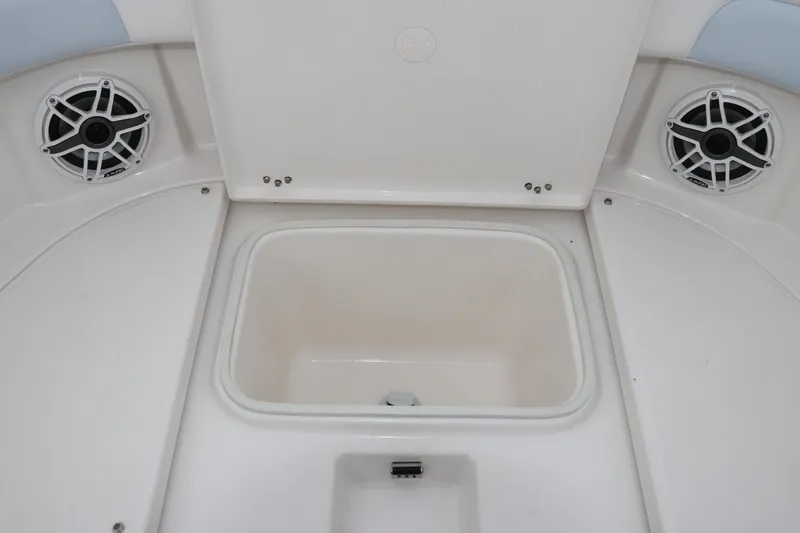 Slide: The Image of Switch panel on 2026 Robalo R257 Dual Console boat. - 50