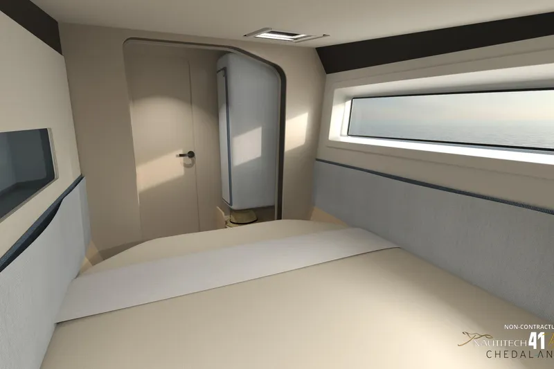 Slide: The Image of Interior of Nautitech 41 Type S yacht, year 2026. - 33