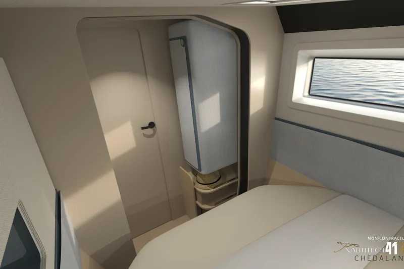 Slide: The Image of Interior of Nautitech 41 Type S yacht, year 2026. - 36