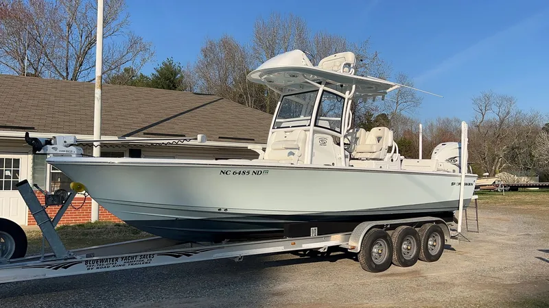 Slide: The Image of Sportsman Masters 267OE Bay Boat 2020 - 2