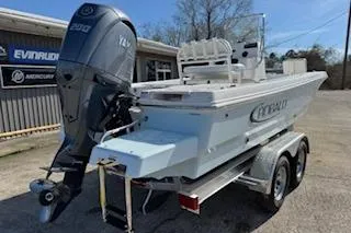 Slide: The Image of 2026 Robalo 206 Cayman boat on trailer, featuring Yamaha outboard motor. - 5