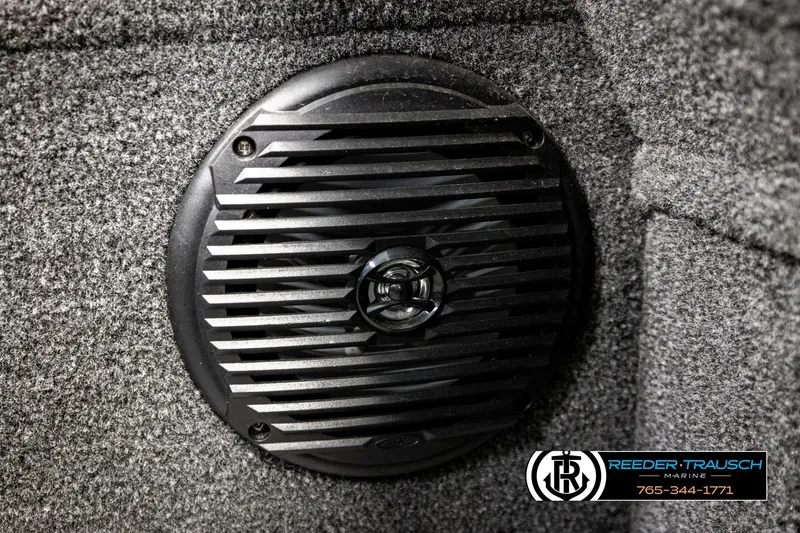 Slide: The Image of Speaker installed in 2023 Lund 1875 Impact XS boat interior. - 43