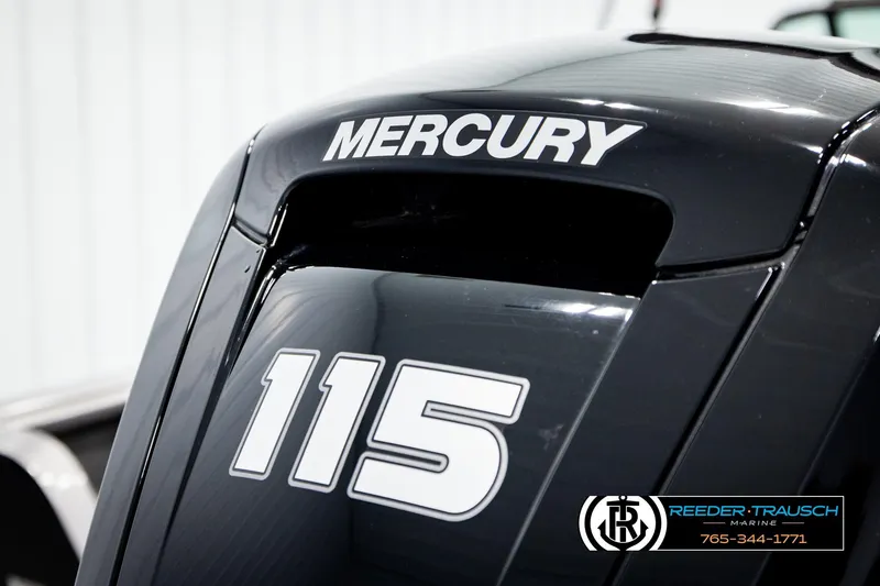 Slide: The Image of Mercury 115 outboard motor on 2023 Lund 1875 Impact XS boat. - 51