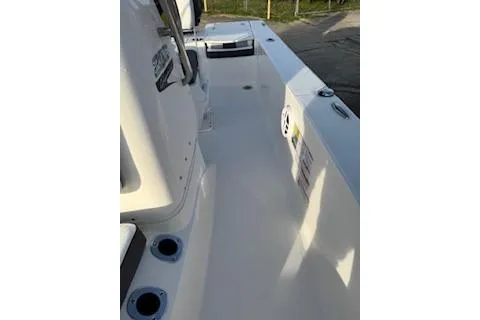 Slide: The Image of 2026 Rabalo 206 Cayman boat deck, showcasing sleek design and spacious layout. - 13