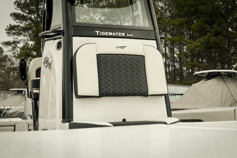 Slide: The Image of 2026 Tidewater 2500 Carolina Bay boat, featuring sleek design and modern detailing. - 15