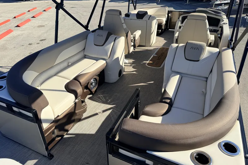 Slide: The Image of 2026 Avalon 2385 LSZ Quad Lounger Tri Toon with luxurious seating and high-performance design. - 8