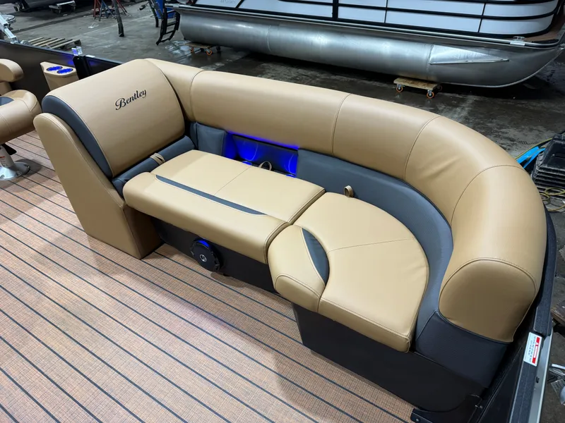 Slide: The Image of Bentley Pontoons Legacy 300HP Swingback 243 Tritoon 2026 - 15