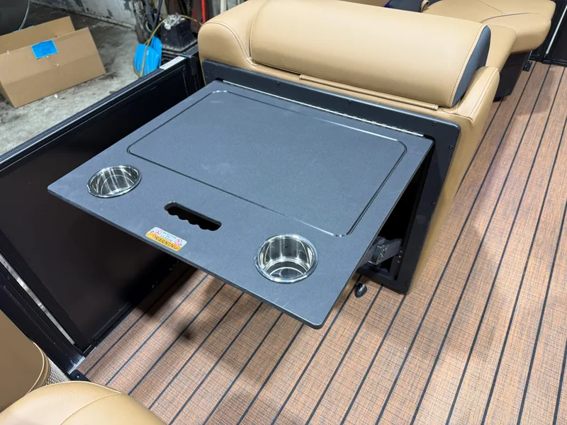 Slide: The Image of Bentley Pontoons Legacy 300HP Swingback 243 Tritoon 2026 - 30