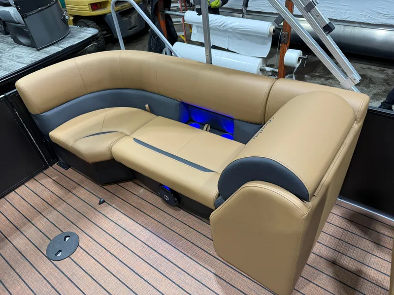 Slide: The Image of Bentley Pontoons Legacy 300HP 243 Navigator Quad Lounge Tritoon 2026 - 21