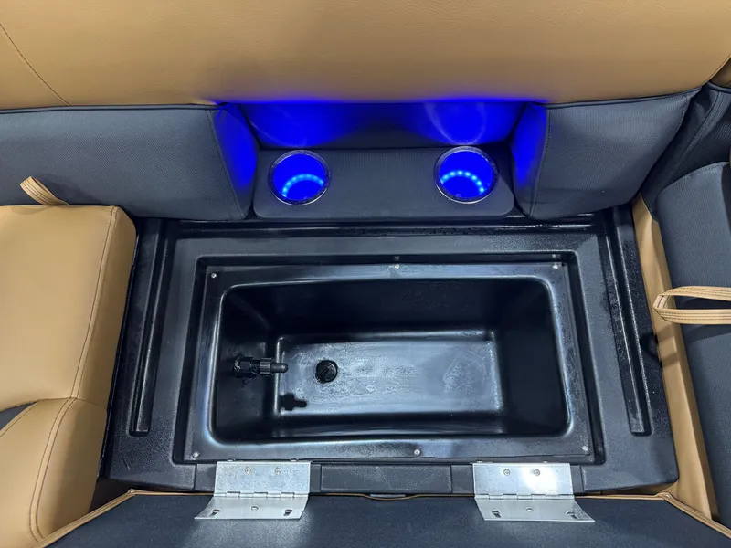 Slide: The Image of Bentley Pontoons Legacy 300HP 243 Navigator Quad Lounge Tritoon 2026 - 24