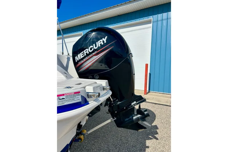 Slide: The Image of 2018 Starcraft 2000 OB Limited boat with Mercury FourStroke outboard motor. - 43