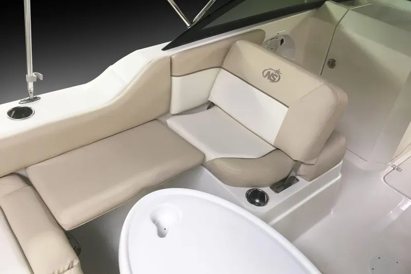 Slide: The Image of Manufacturer Provided Image: 2018 NauticStar 2302 Legacy Dual Console interior seating area. - 11