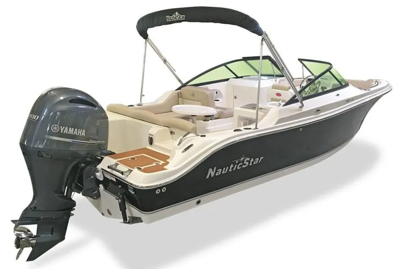 Slide: The Image of Manufacturer Provided Image: 2018 NauticStar 2302 Legacy Dual Console boat with Yamaha outboard motor. - 6
