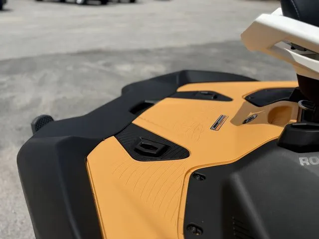 Slide: The Image of Close-up of a 2026 Sea-Doo Spark for 2, yellow and black. - 11