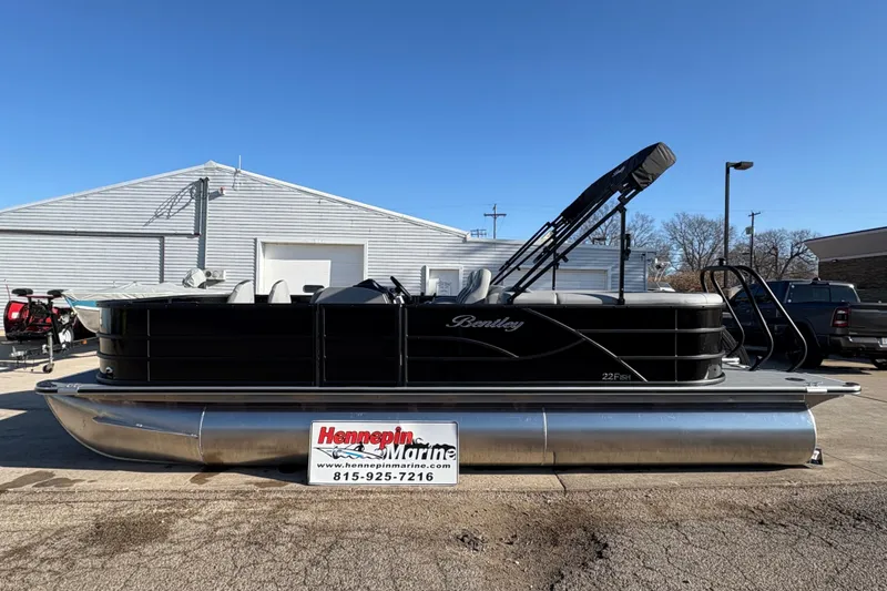 The Image of 2026 Bentley Pontoons Fish 220 FWD CW displayed at Hennepin Marine dealership. - 0