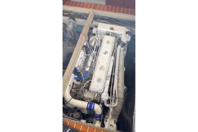 Slide: The Image of Ocean 44 Starboard Engine - 24