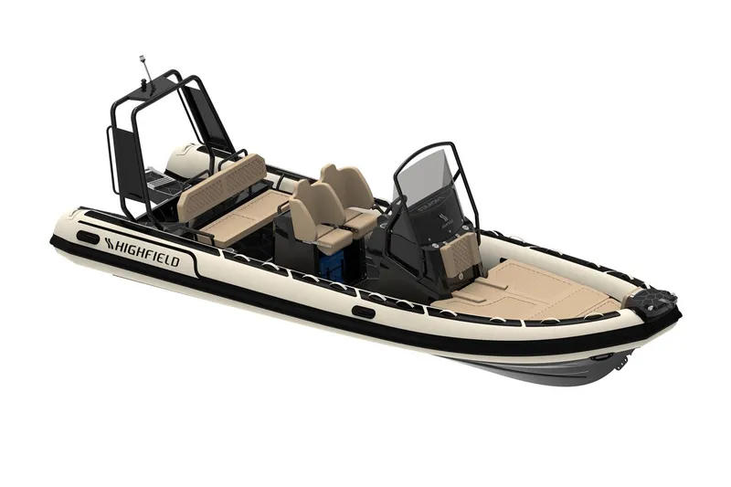 Slide: The Image of Manufacturer Provided Image: 2025 Highfield Sport 660 boat with sleek design and modern features. - 10