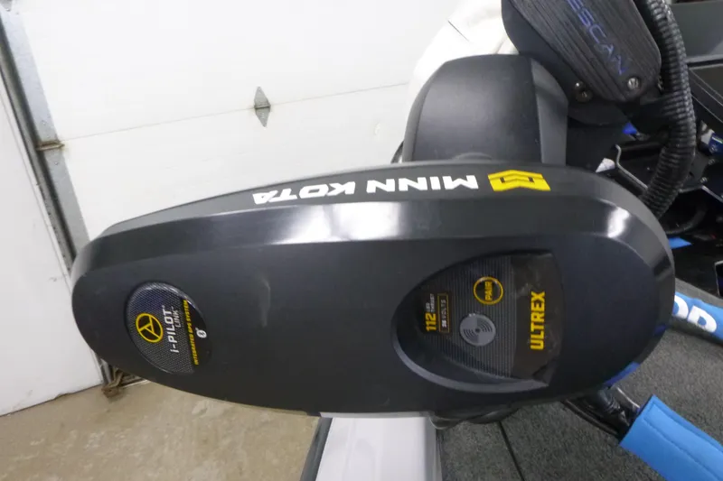 Slide: The Image of Minn Kota Ultrex trolling motor on 2020 Skeeter FXR21 boat. - 9