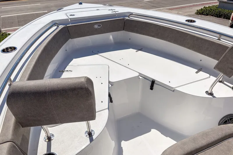 Slide: The Image of Interior view of Sea Hunt Ultra 219 boat, model year 2026. - 12