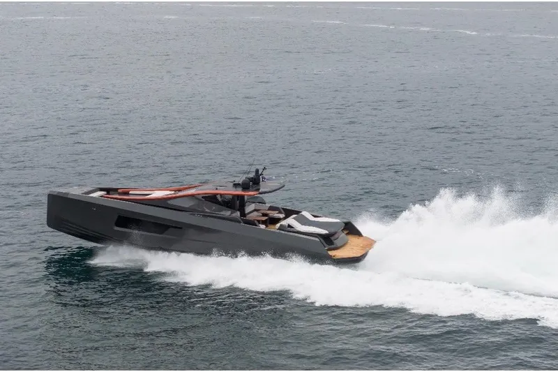 The Image of Luxury Maori 64 yacht cruising on open water, 2025 model. - 0