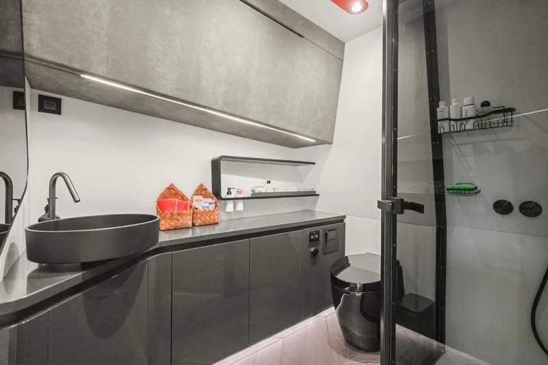 Slide: The Image of Modern bathroom in Maori 64 Maori 2025 model, featuring sleek fixtures and minimalist design. - 22