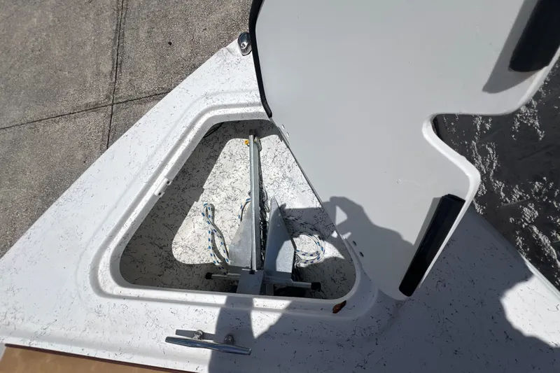 Slide: The Image of Anchor compartment of a 2024 ALK2 Powerboats 18 CRS. - 14