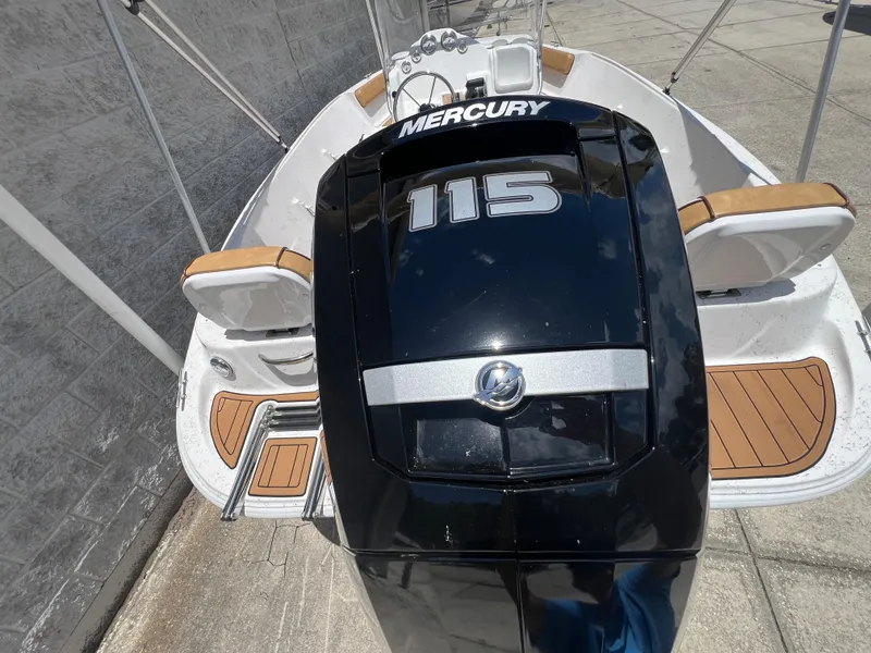 Slide: The Image of 2024 ALK2 Powerboats 18 CRS with Mercury 115 engine. - 19