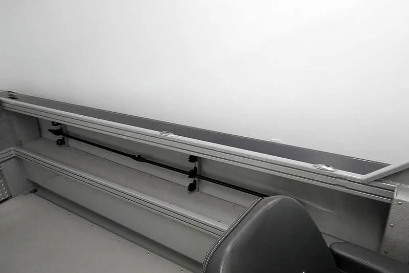 Slide: The Image of 2026 Smoker Craft Phantom 20 X2 interior storage compartment with sleek design. - 32