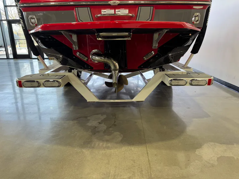 Slide: The Image of Rear view of a 2020 Nautique Super Air Nautique GS24 boat. - 7