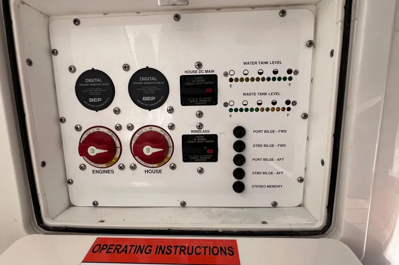 Slide: The Image of Control panel of a 2017 World Cat Glacier Bay Edition 2740 Dual Console boat. - 50