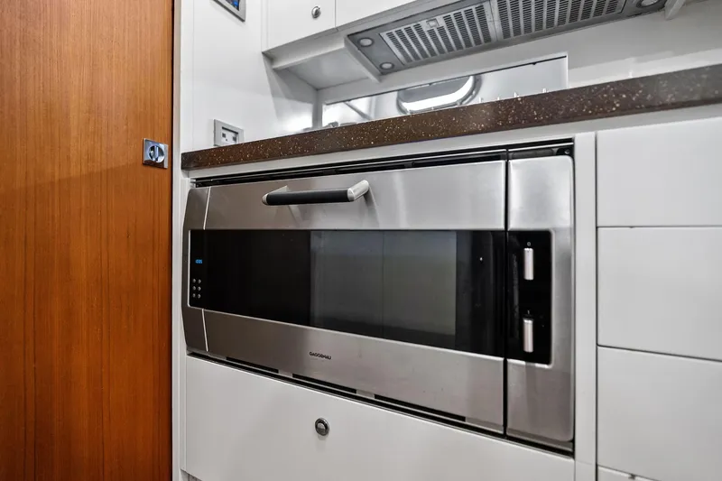 Slide: The Image of Modern kitchen appliance in 2013 AB 116 Motoryacht galley. - 42