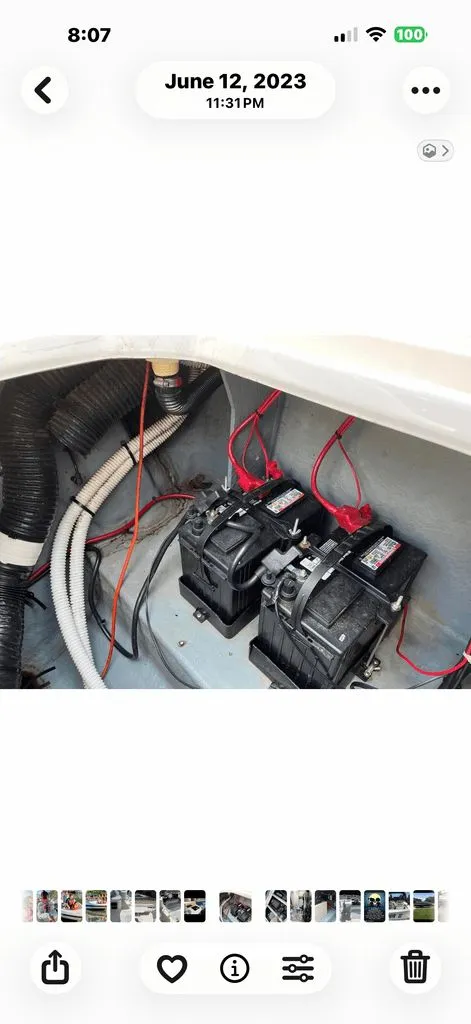 Slide: The Image of Sea Ray 270 Sundancer 1995 - 8