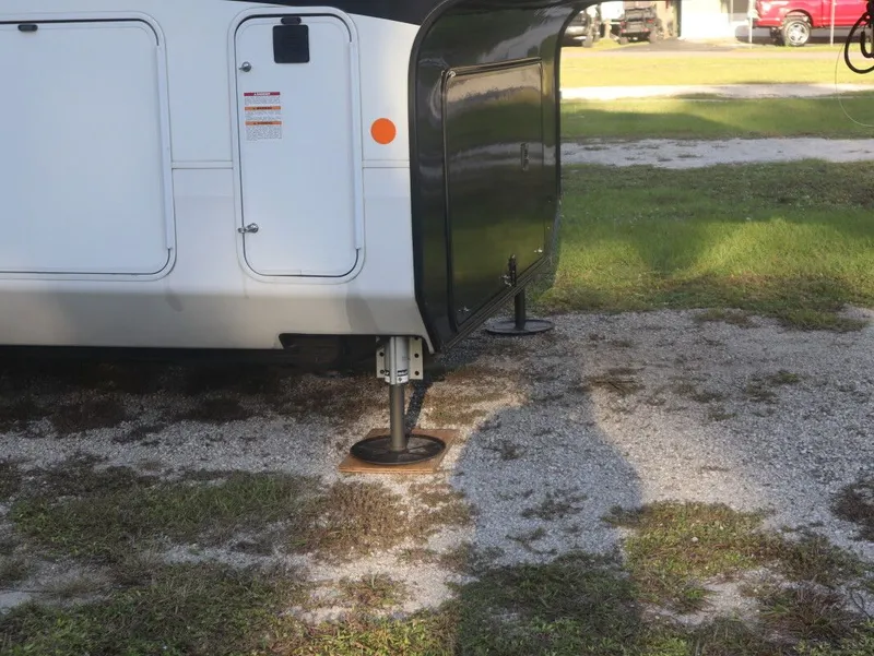 Slide: The Image of 2023 JAYCO North Point RV on a campsite. - 15