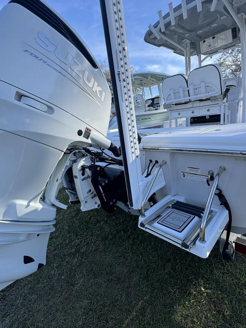 Slide: The Image of 2025 Sea Pro Bay 250 boat with Suzuki outboard motor. - 31