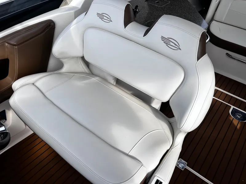 Slide: The Image of Luxurious seating in Chaparral 337 SSX boat, year 2017. - 12
