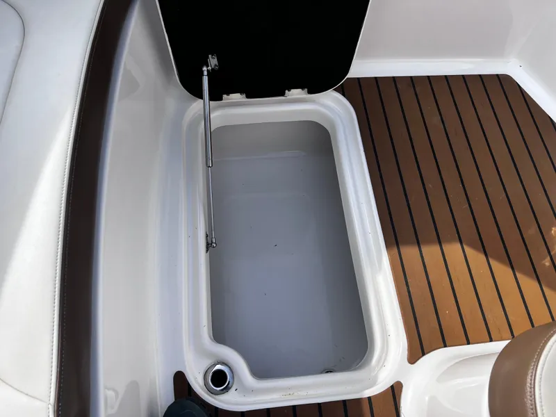 Slide: The Image of Storage compartment in 2017 Chaparral 337 SSX boat. - 40