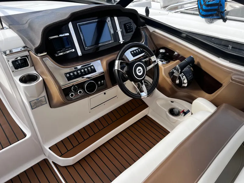 Slide: The Image of 2017 Chaparral 337 SSX cockpit with modern steering and instruments. - 5