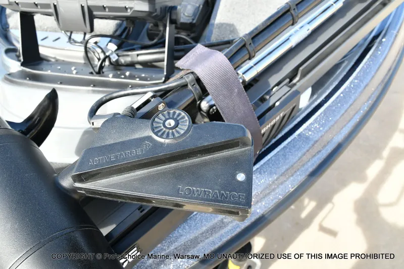 Slide: The Image of Lowrance Active Target on Triton 19 TRX PATRIOT boat, 2022 model. - 5