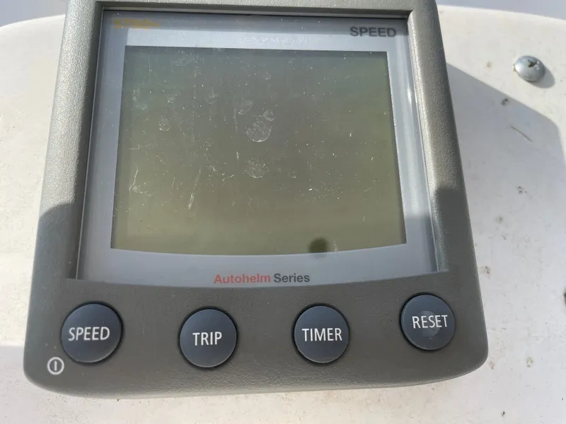 Slide: The Image of Autohelm Series display on Hunter 41 sailboat, year 2007. - 9