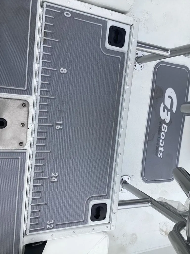 Slide: The Image of G3 Bay 21 GX boat with measuring scale, year 2025. - 20