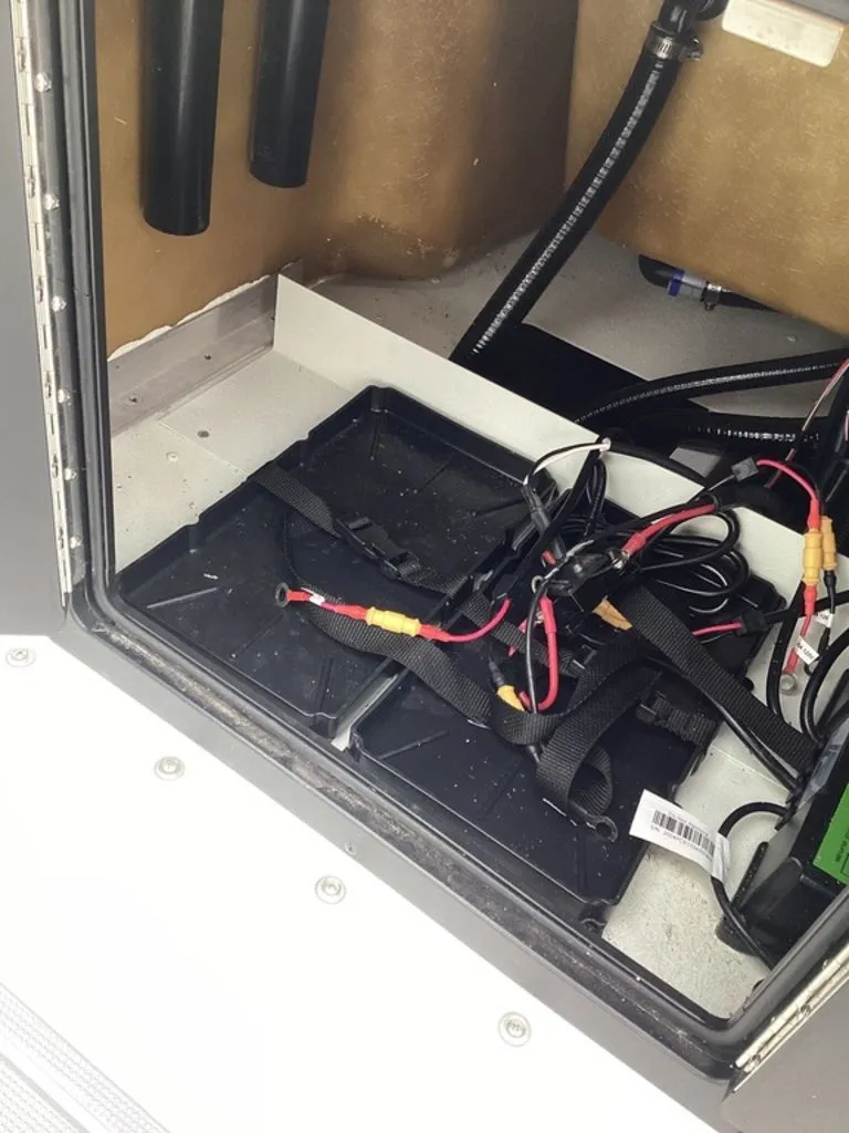 Slide: The Image of Interior view of G3 Bay 21 GX 2025 with cables and mounts. - 23