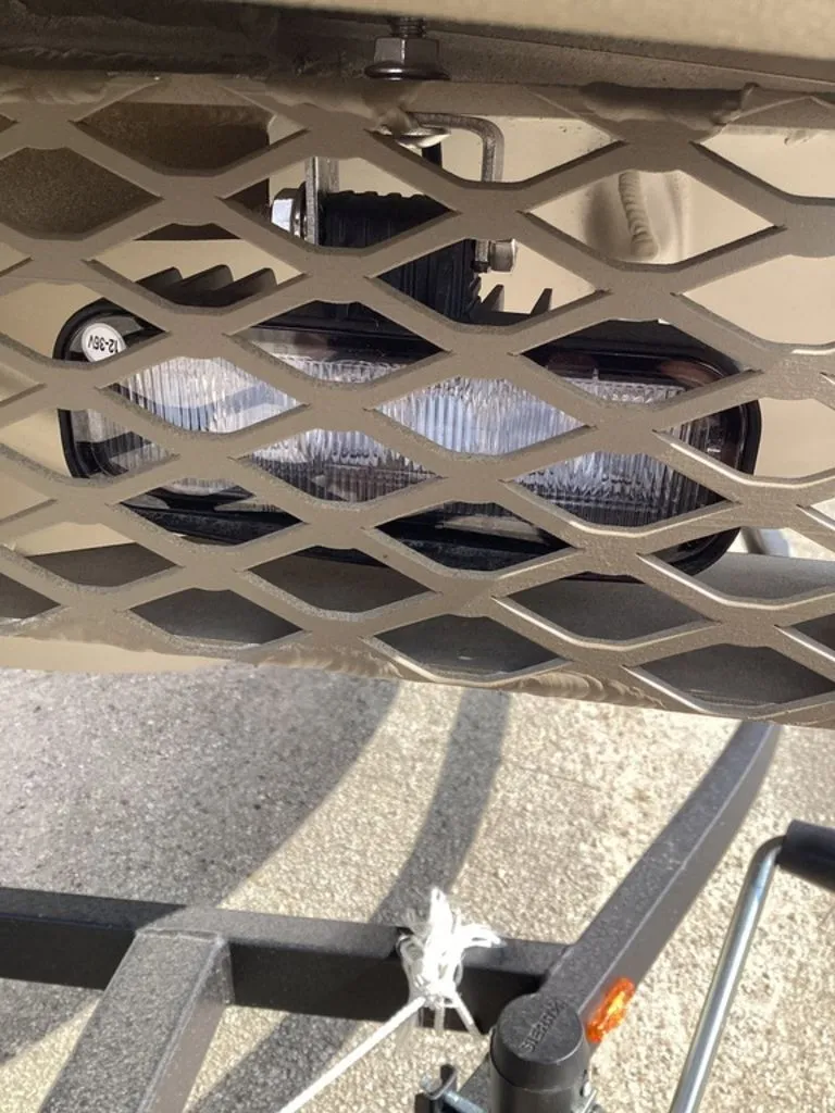 Slide: The Image of Close-up of G3 Gator Tough 16 DK 2026 with grille design. - 12