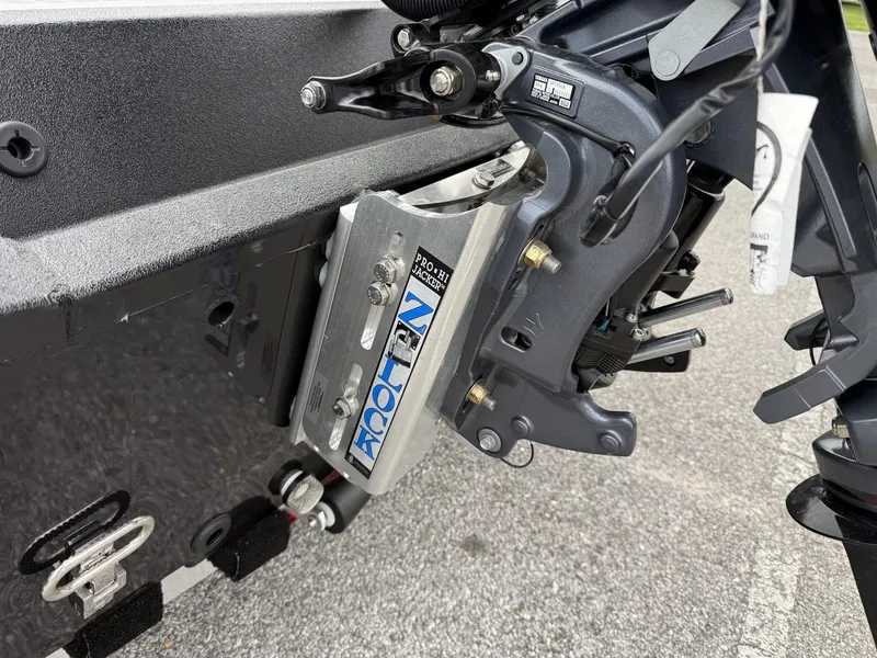 Slide: The Image of 2026 Xpress Hyper-Lift Bass H20 boat motor detail - 4
